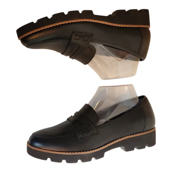 Vionic Cheryll II Black Chunky Loafer Size 8 - Picture 4 of 11